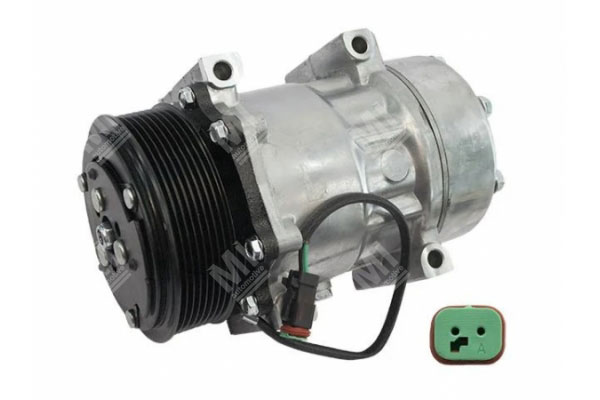 Air Conditioning Compressor - Scania DSC12 - 1376998, 1412263, 1888034, 8FK351134321, 2472887, 8FK351134821 - Mi Nr: 361.066640