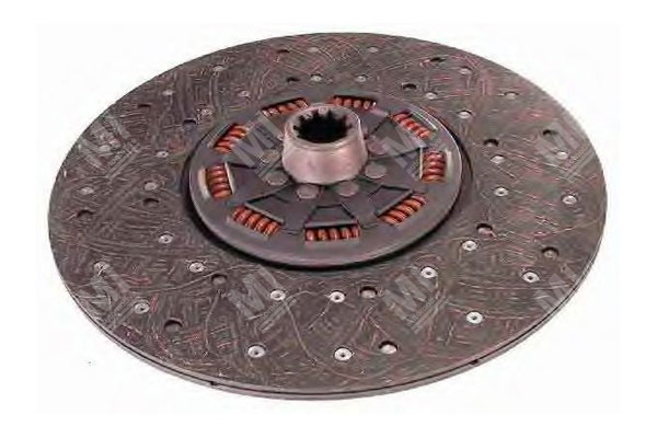 Clutch Disc - Mercedes O302 - 0022506403, 1861470234 - Mi Nr: 345.004999