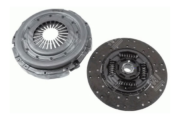 Clutch Kit - Mercedes Axor,2523,2628,3028,2528,3228,1823,1828,2623 - 0182509601, 3400121301, 805299 - Mi Nr: 345.005280