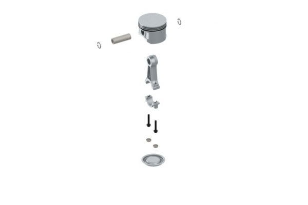 Connecting Rod & Piston Compressor - Mercedes - 9125129292, 8699031051291 - Mi Nr: 344.049013