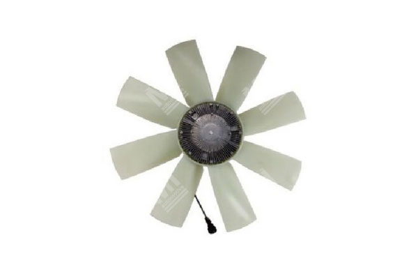 Fan Gövdesi Komple Aluminyum Pervaneli 630 Mm - Mercedes,Volvo O405,O407,O408,Axor,Fh 12,D12,D13 - 20450210, 20450240, 85000178, 85000778, 8MV376791521