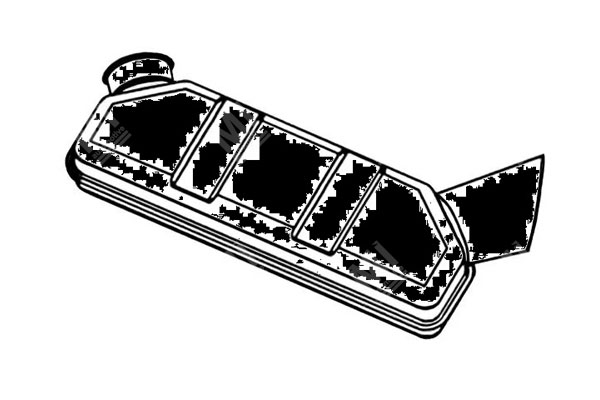 Exhaust End Silencer - Scania  - 1868571