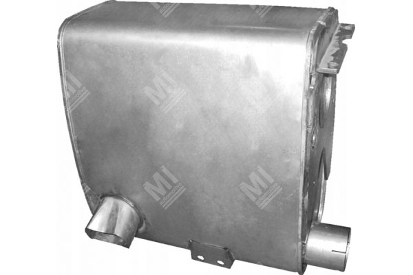 Exhaust Silencer Complete - Man Tgx,Tgs - 81151010368, 81151010369, 81151010370, 81151010377 - Mi Nr: 346.067080