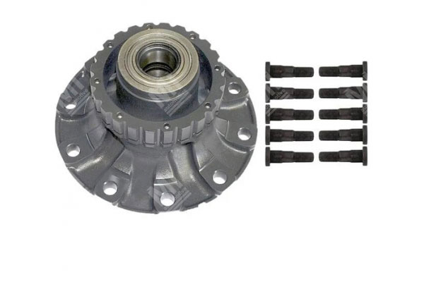 Front Wheel Hub For Brake Disc - Volvo - 85105693, 3988831, 85111794, 85101818, 3092719, 85114471 - Mi Nr: 360.067768