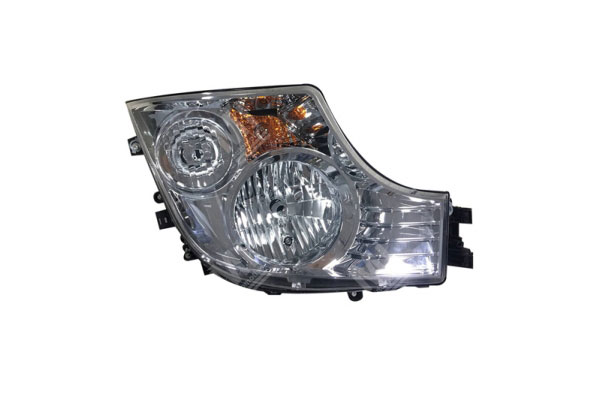 Head Lamp Complete   Lh - Mercedes Actros,Actros Mp IV - 9608200439, 9608200639, 9608200239, 9618200539 - Mi Nr: 350.001380