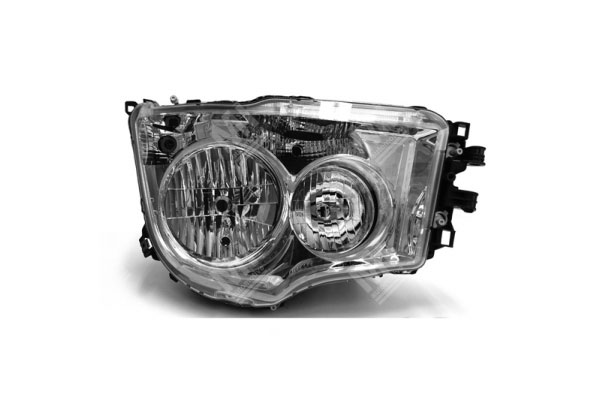 Head Lamp Complete  Rh - Mercedes Arocs - 9608202539, 9608204539, 9608209161