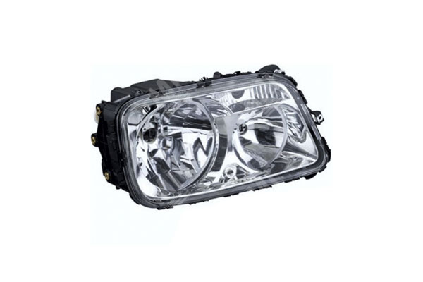 Headlight RH - Mercedes Actros Mp III - 9438201761