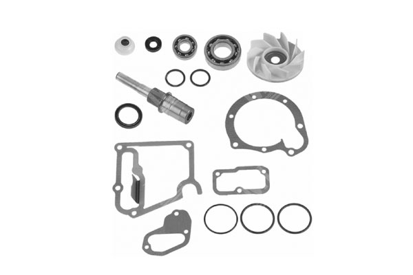 Water Pump Repair Kit - Mercedes Om 366,2521 - 3662000804, 3662000604, 3662000304, 3662000004